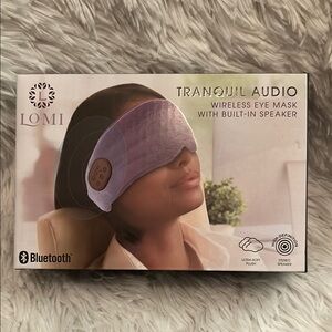 Tranquil Audio Wireless Eye Mask - Purple